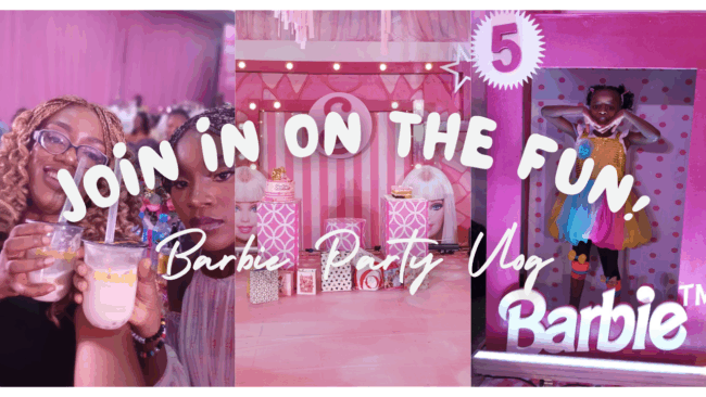 Party Time: Our Barbie-themed Birthday Party Experience!