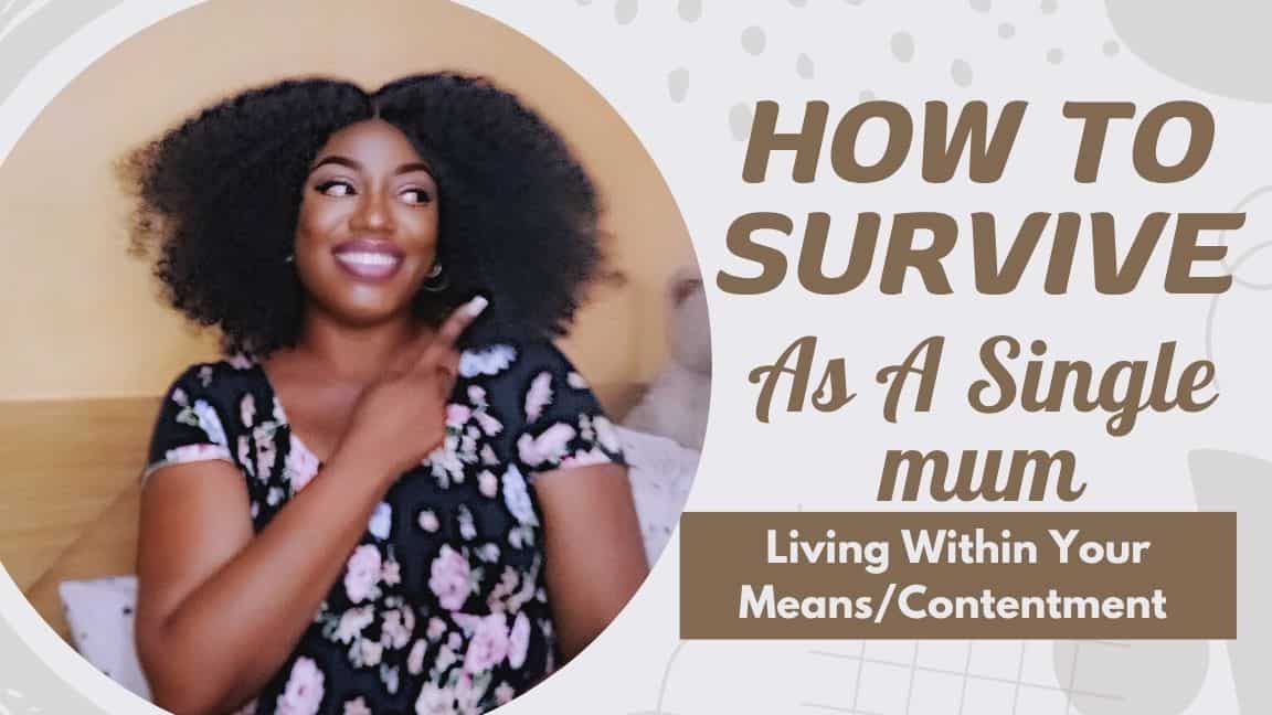 how to survive as a single mother